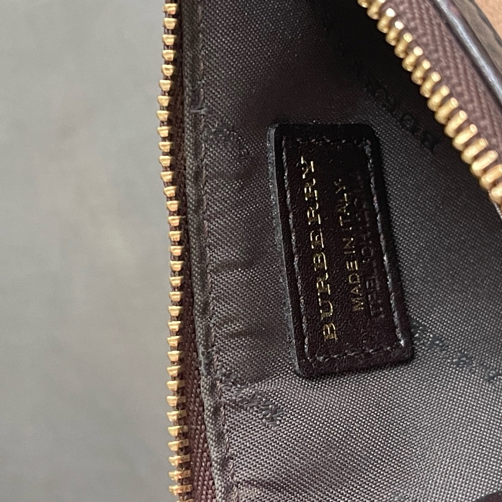 Burberry Haymarket Core Lindal Coin and Card Case - Picture 4 of 5